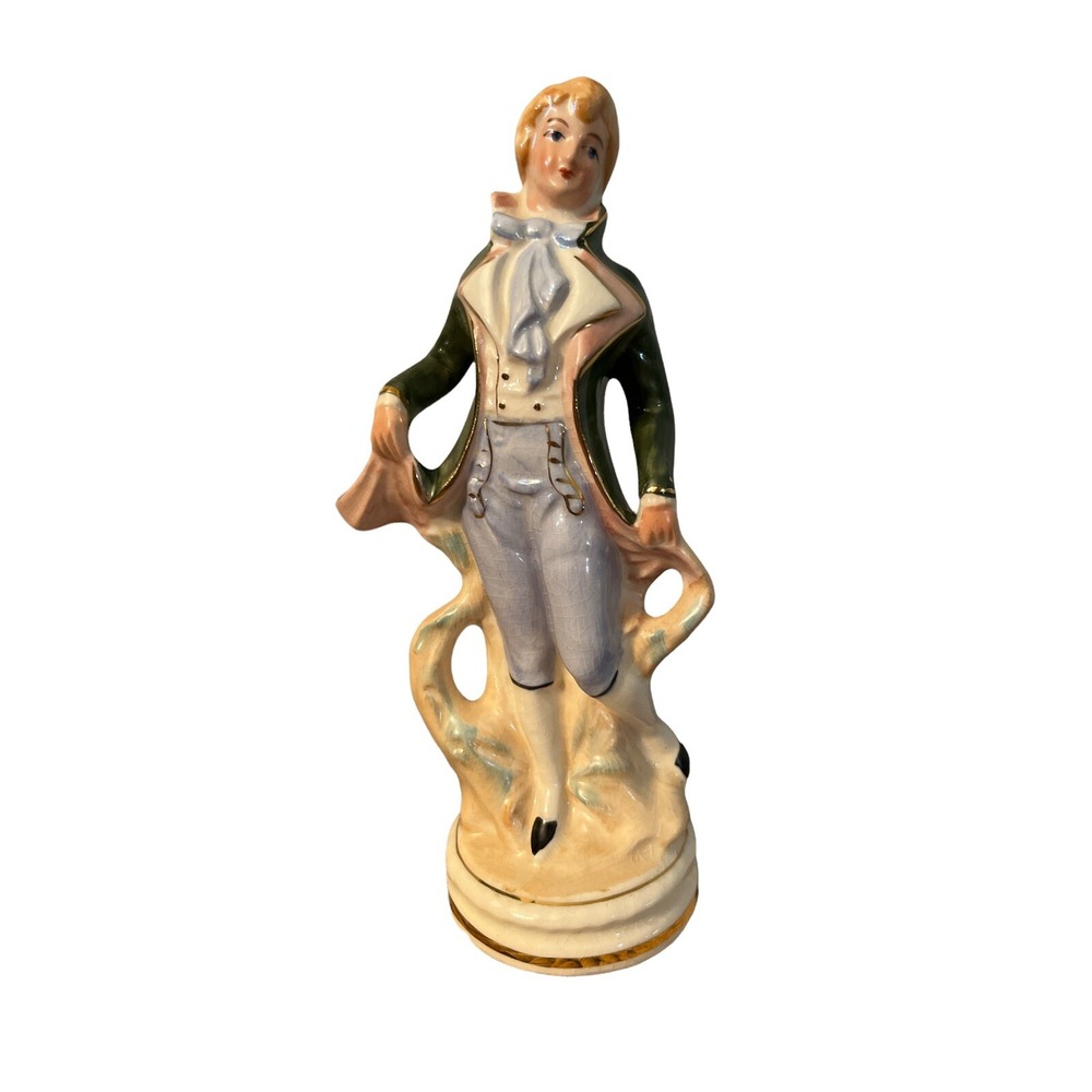 Vintage Coventry Beaucaire Ceramic Hand Painted Figure‎ Numbered 5015 B, 7" Tall